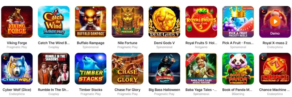 Nuove slot